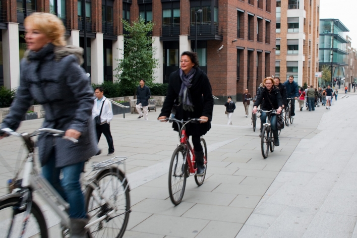 Londres terá mais ciclistas do que carros nos próximos anos